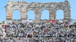 2024.05.18 Visita a Verona - Incontro "Arena di Pace - Giustizia e Pace si baceranno"