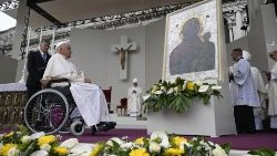 Папа Франциск. Пасхальная молитва "Царица Небесная" на площади Святого Марка в Венеции (28 апреля 2024 г.)