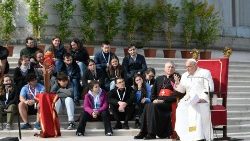 Popiežiaus susitikimas su Venecijos patriarchato jaunimu