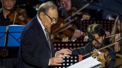 Ennio Morikone trūkumcietējiem veltītā koncertā 2016. gada 12. novembrī 