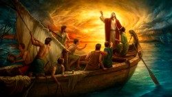 Исус укротява бурното море, Евангелие за XII Обикновена неделя през годината
