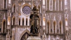 Saint Joseph Cathedral in Ha Noi, Viet Nam