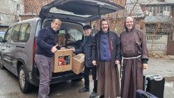 Le père Luca Bovio, missionnaire de la Consolata, nouveau directeur des Œuvres pontificales missionnaires (OPM) en Ukraine. 