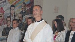 Ordinazione sacerdotale di don Srecko Franusic, 8 giugno, a Sapa, Albania
