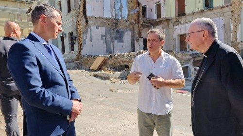 Cardinal Secretary of State visiting Ukraine in July 2024