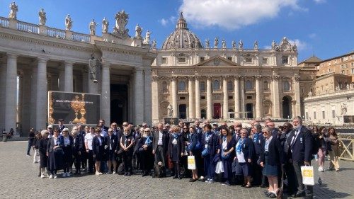 The volunteers from Hospitalité Notre-Dame de Lourdes 