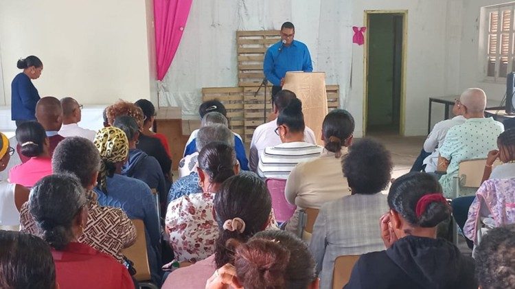 Um dos momentos da Semana Social na ilha de São Nicolau