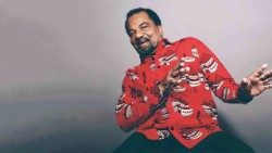 O cantor angolano Bonga