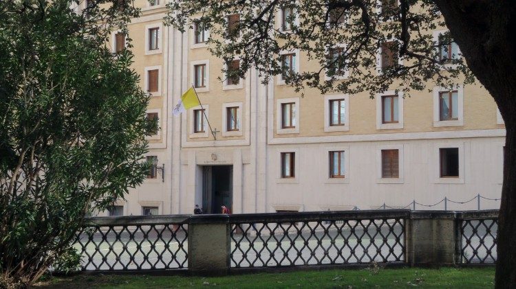 La résidence du Pape François, la Maison Sainte Marthe.