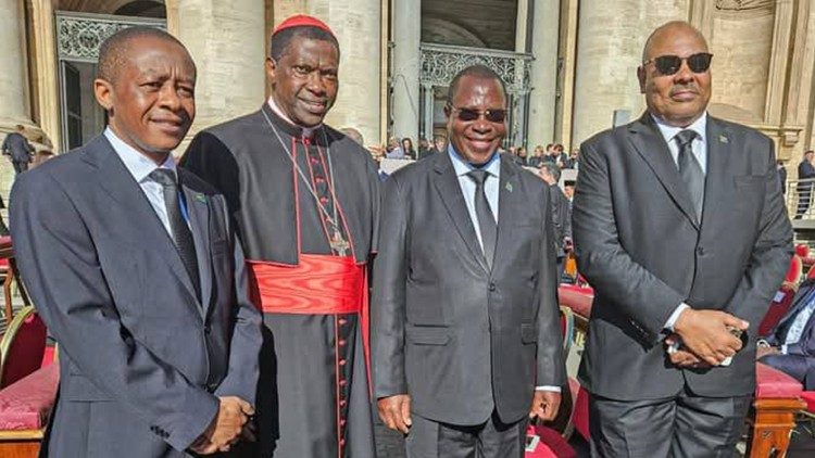 Ujumbe wa Tanzania kwenye mazishi ya Papa Francisko