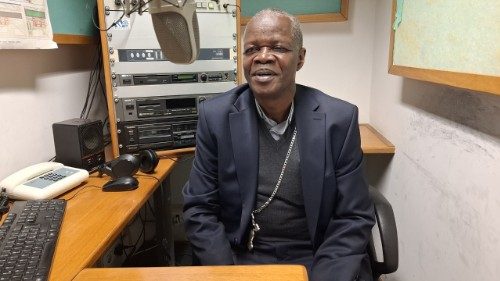 Bishop Bernardin Francis Mfumbusa of Kondoa Diocese, Tanzania.