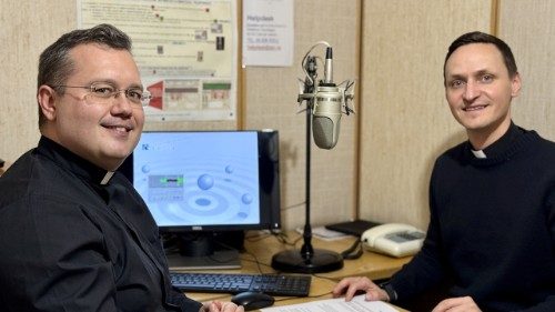 O. Martin Jarábek s o. Petrom Olasom, správcom SKM v Ríme