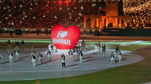 Inauguración del estadio de Bengasi en Libia