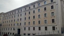 La résidence du Pape François, la Maison Sainte Marthe.